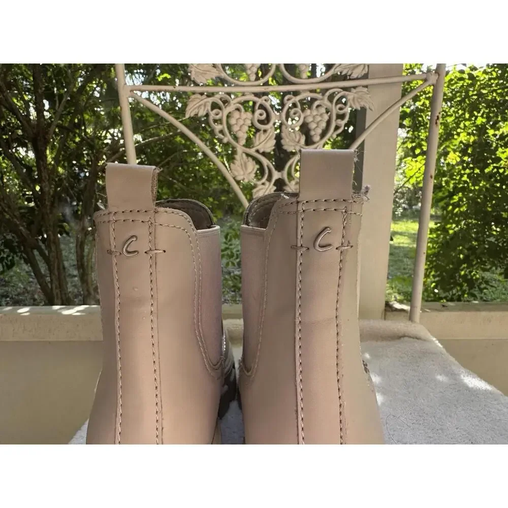 Circus by Sam‎ Edelman Chelsea Boots Women’s Size 10 Gray Chunky Platform